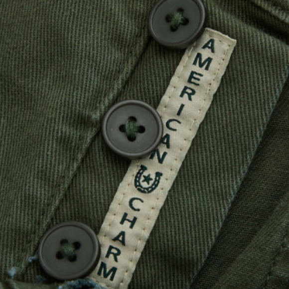DAIRY BOY CARGO PANTS IN MOSS GREEN - Picture 4 of 4